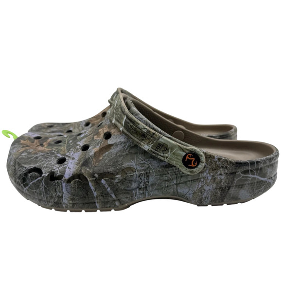 Crocs Baya Realtree APX Edge Camo Clogs Unisex M5 W7 Slip On Shoes New main image 11